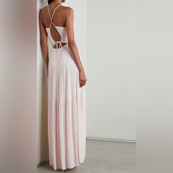 NWT A.L.C Kai Cut Out Dress in Glacé Ivory Size 6 but this runs very small. - Picture 4 of 7